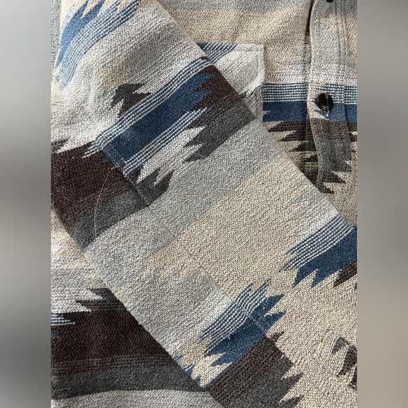 Jachs New York Aztec Southwest Polyester Wool Blend Button Jacket Size XL - Picture 9 of 15